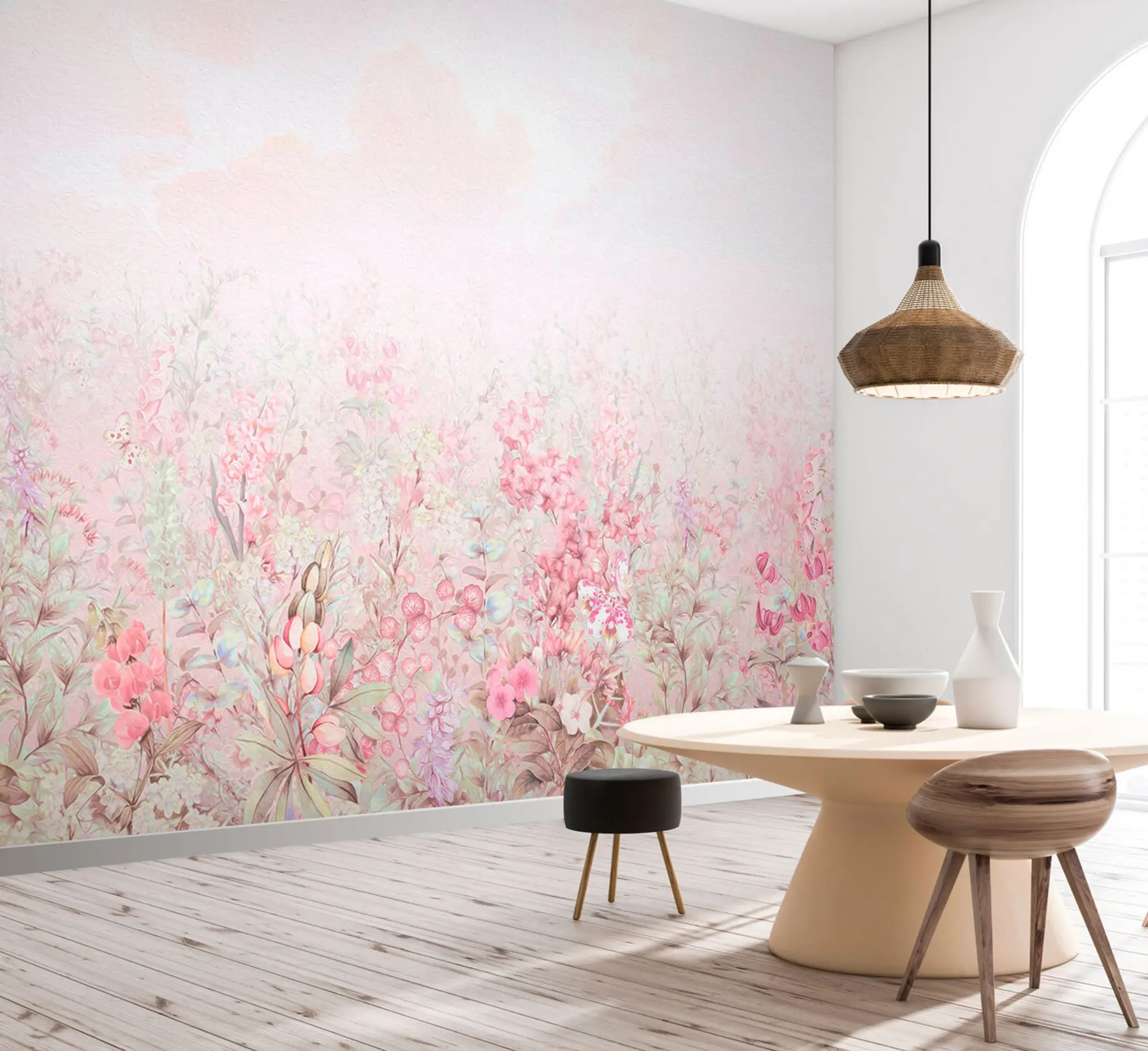fototapet flori în relief 3d u97407