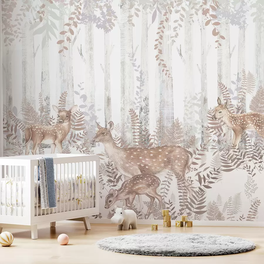 fototapet Căprioară în pădure u97529