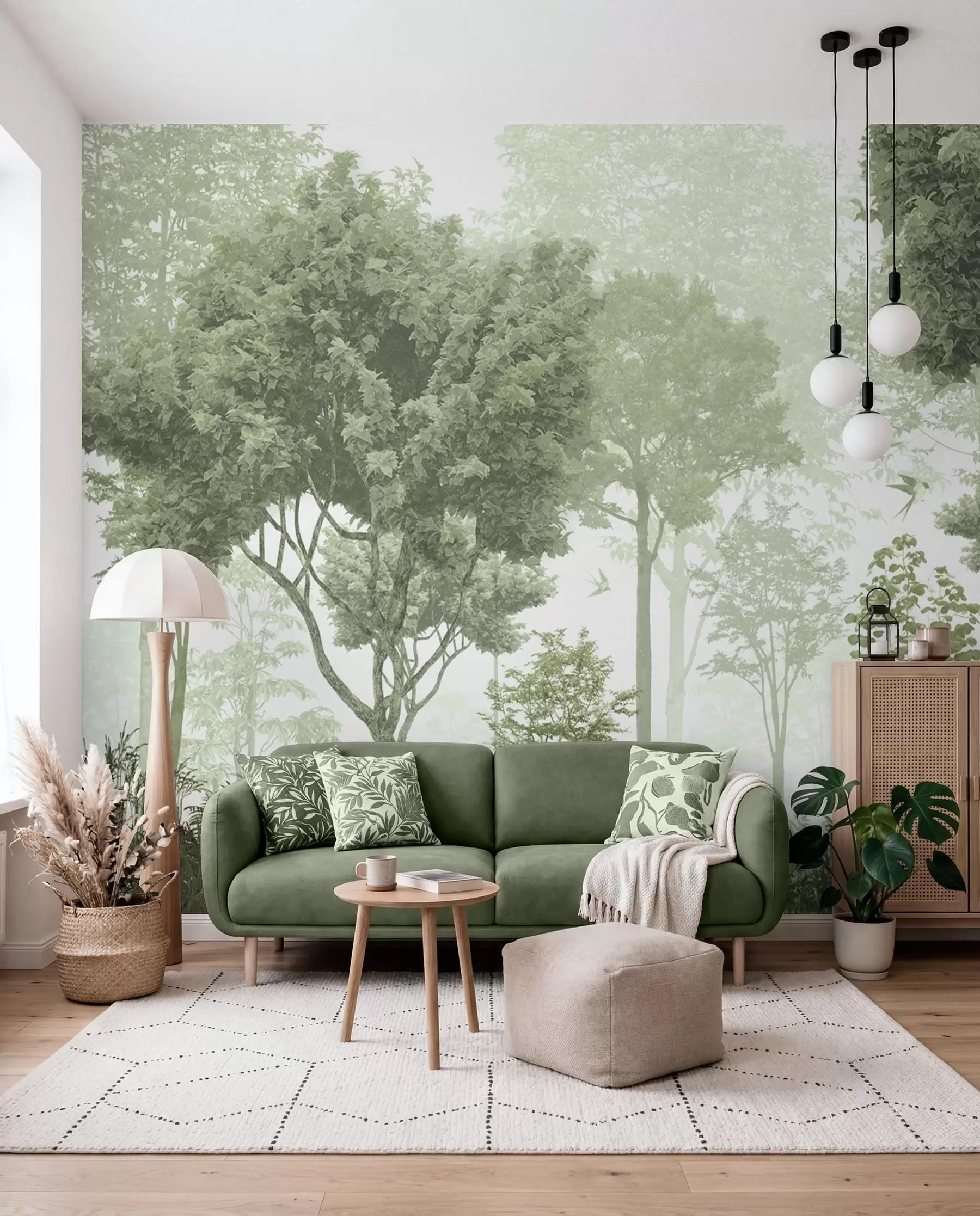 fototapet Poiană în verde u72134v2