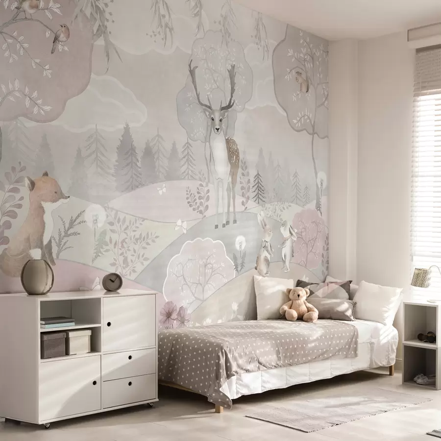 fototapet Animale în pădure u98677