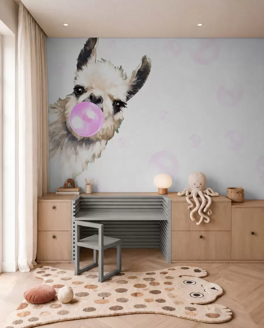 fototapet Lamă cu balon de gumă u98952
