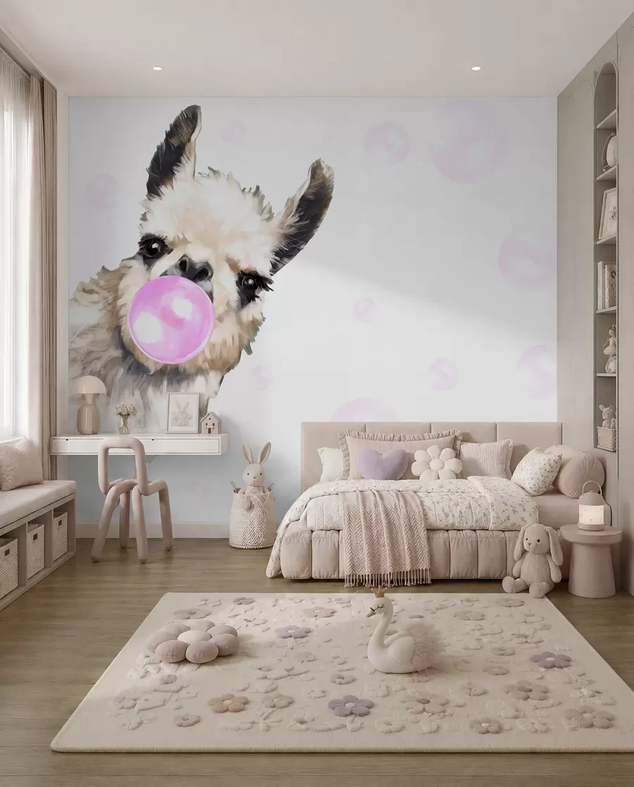 fototapet Lamă cu balon de gumă u98952