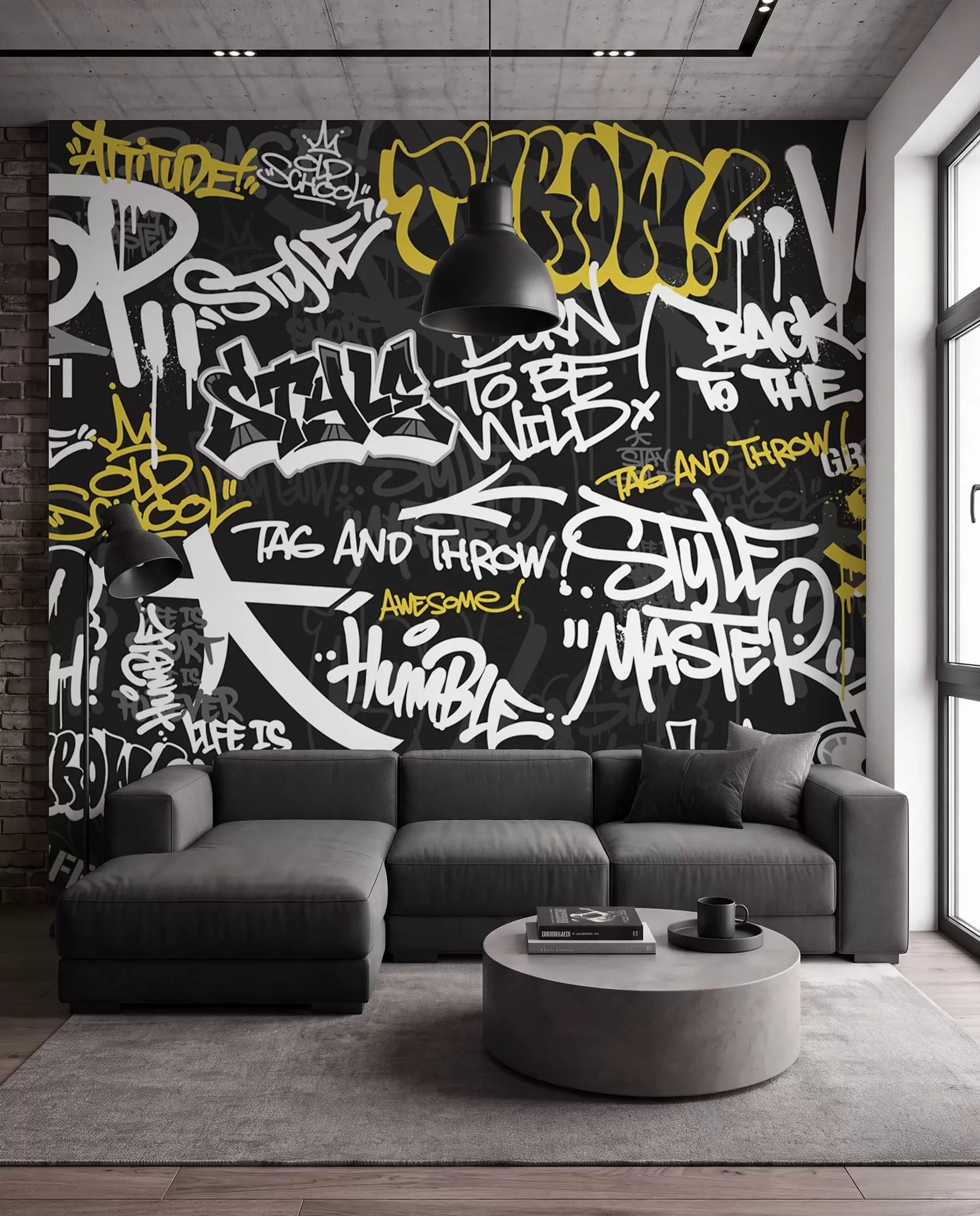 fototapet Graffiti u98895