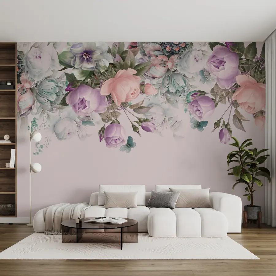 fototapet Zid de flori u39845v1