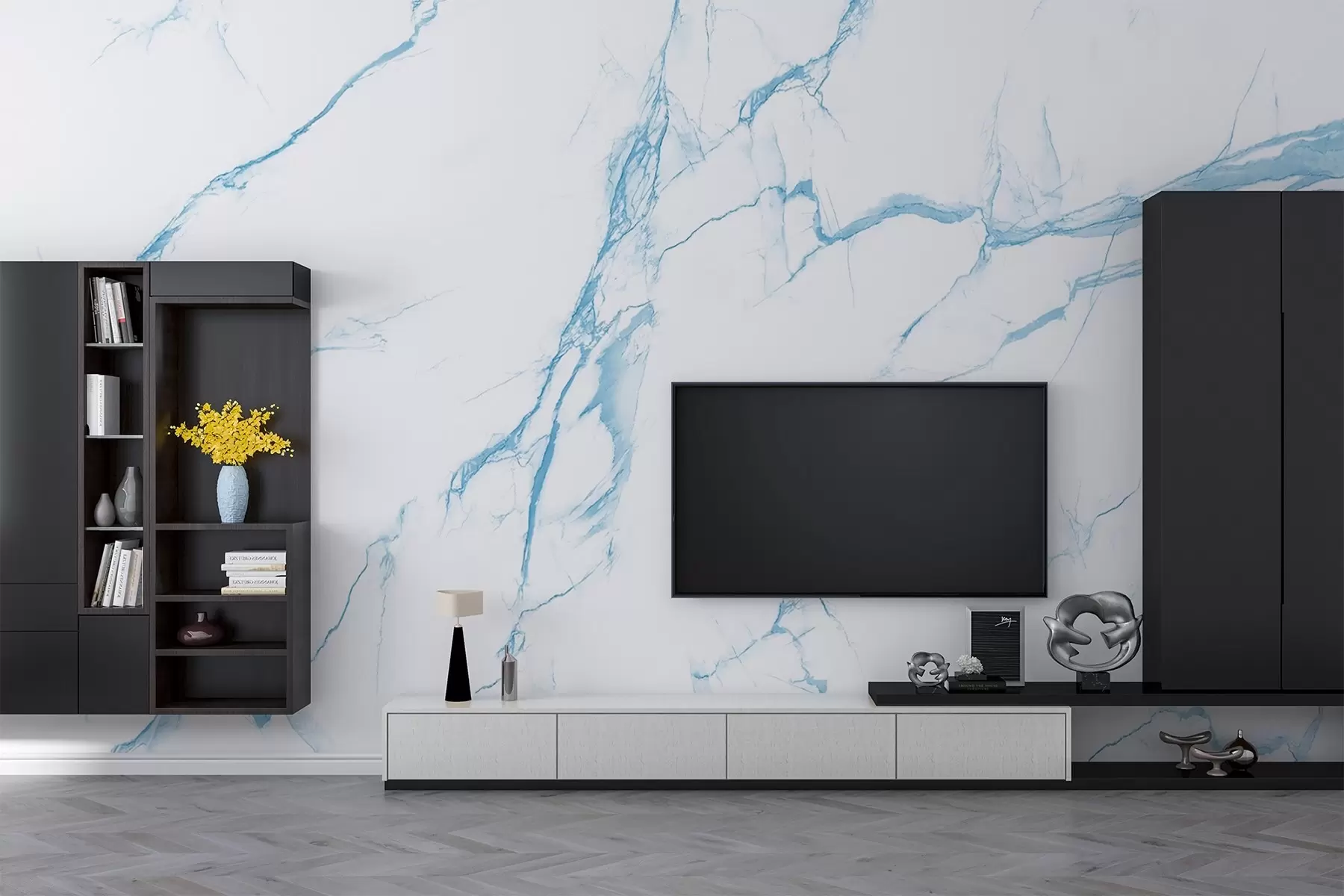 fototapet Dungi albastre u42049v3